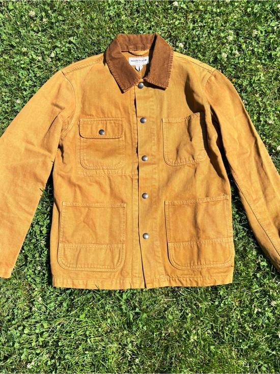 GAP Other - GAP Work Force Men's Golden Tan Field Jacket with Corduroy Collar